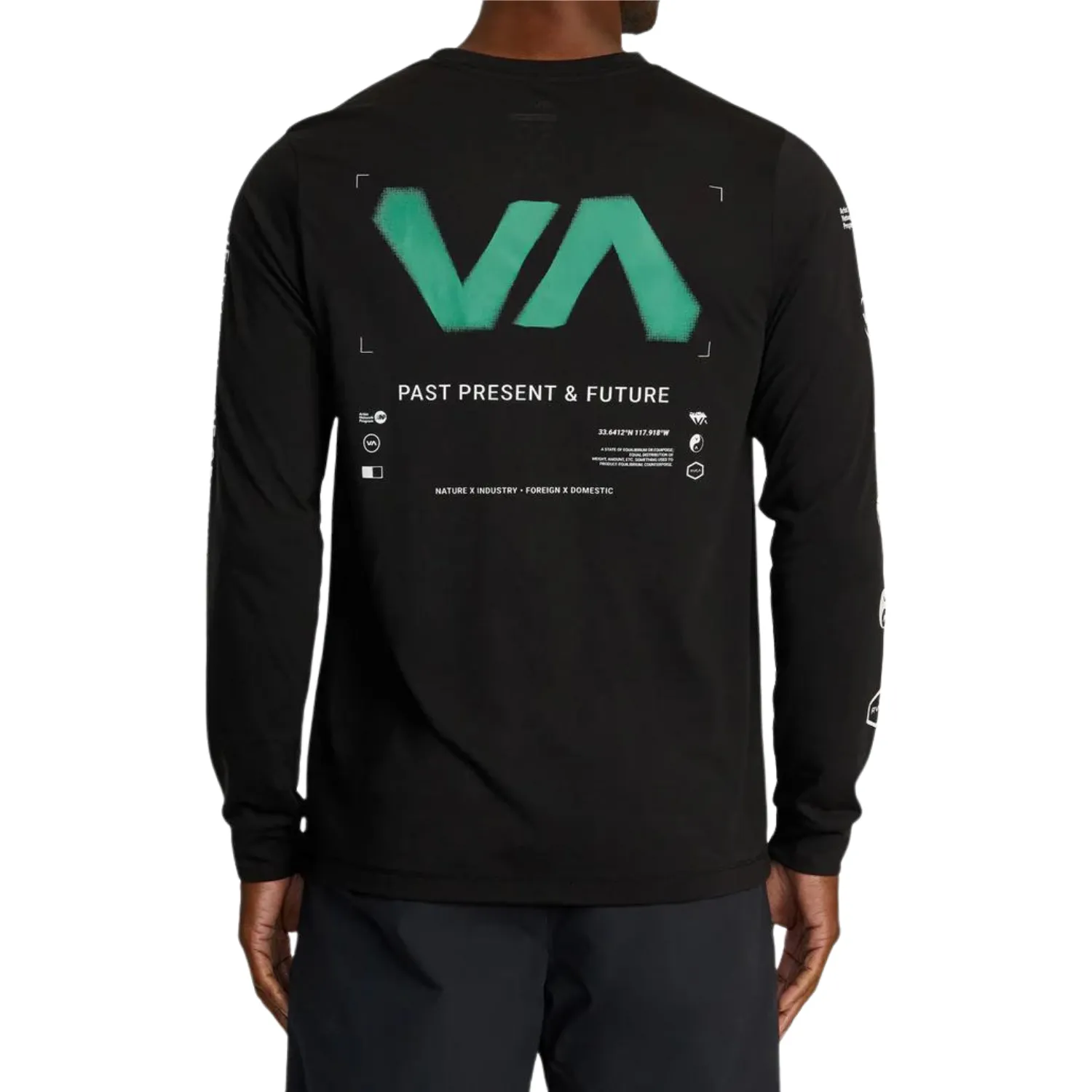 RVCA Radial Sport Tech Long Sleeve T-Shirt - Men's