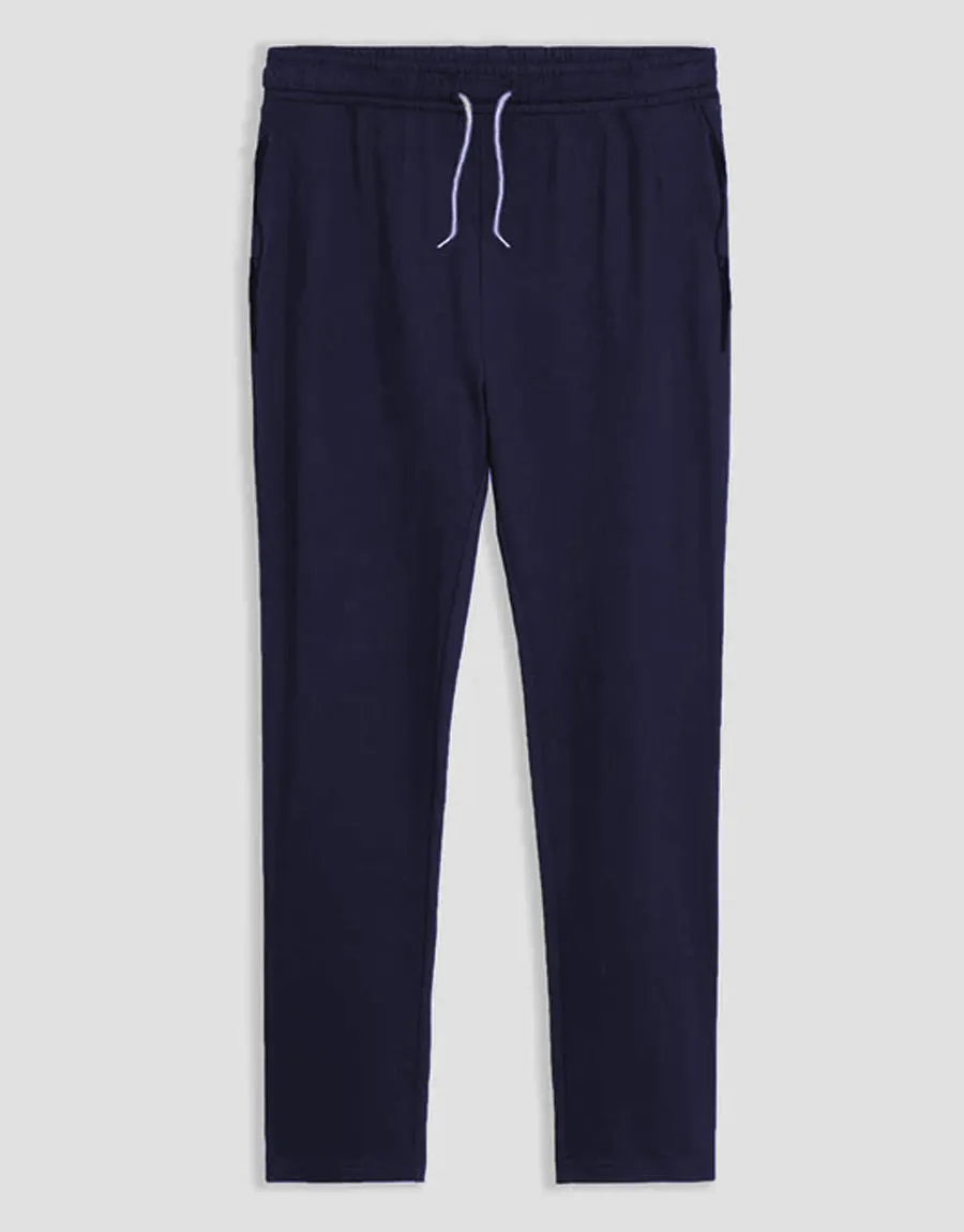 RZA Mens Super Soft Stripped Summer Trouser - NAVY