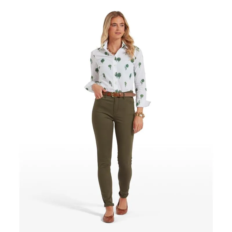 Schoffel Poppy Ladies Jean - Loden Green