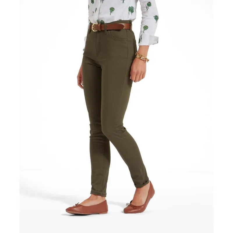 Schoffel Poppy Ladies Jean - Loden Green