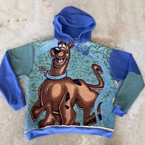 Scooby-Doo Print Long Sleeve Tapestry Hoodies