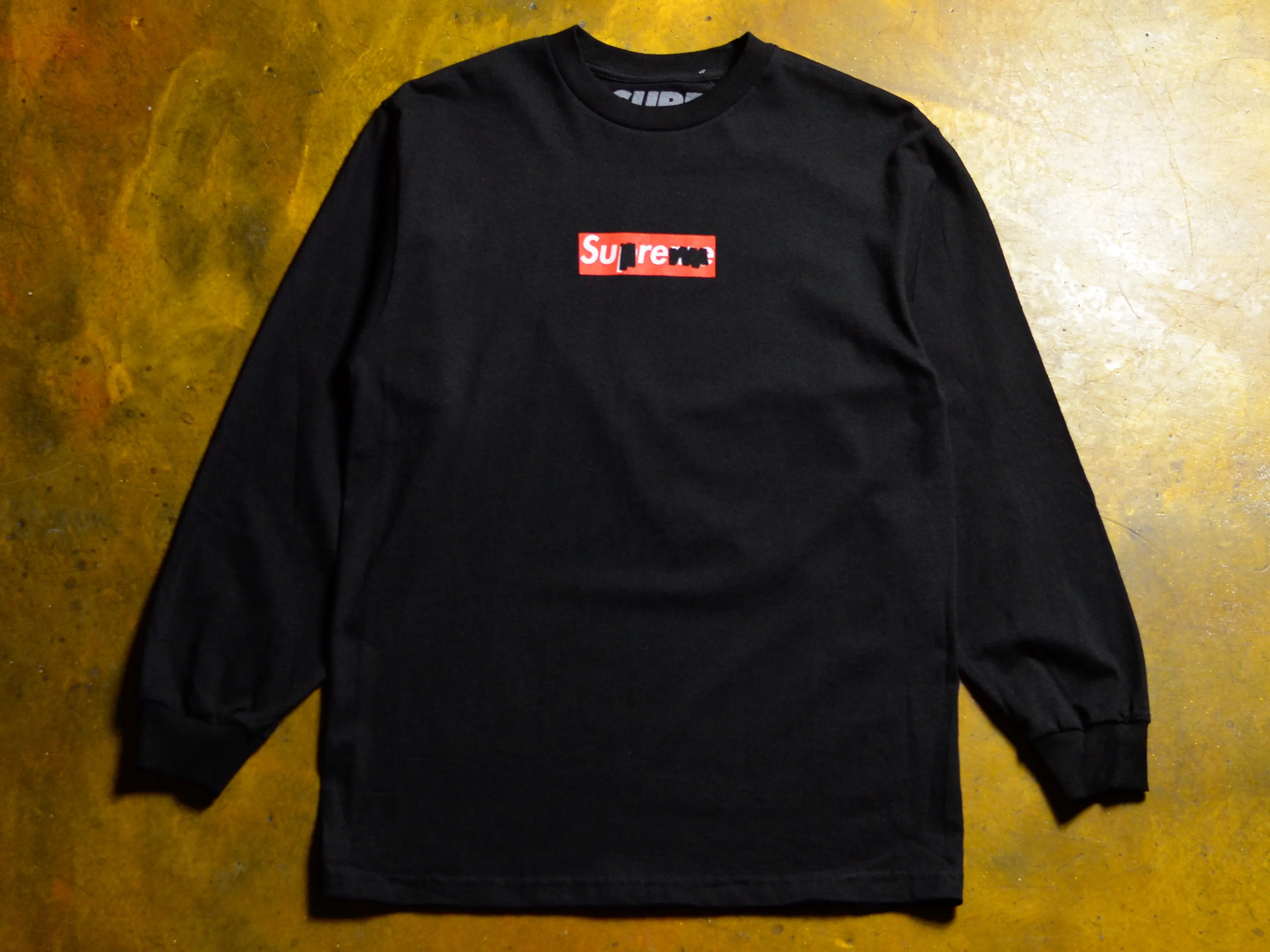 Sharpie Long Sleeve T-Shirt - Black / Red