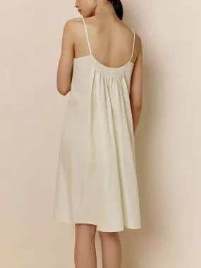 Silk Cotton Slip Pajama Dress