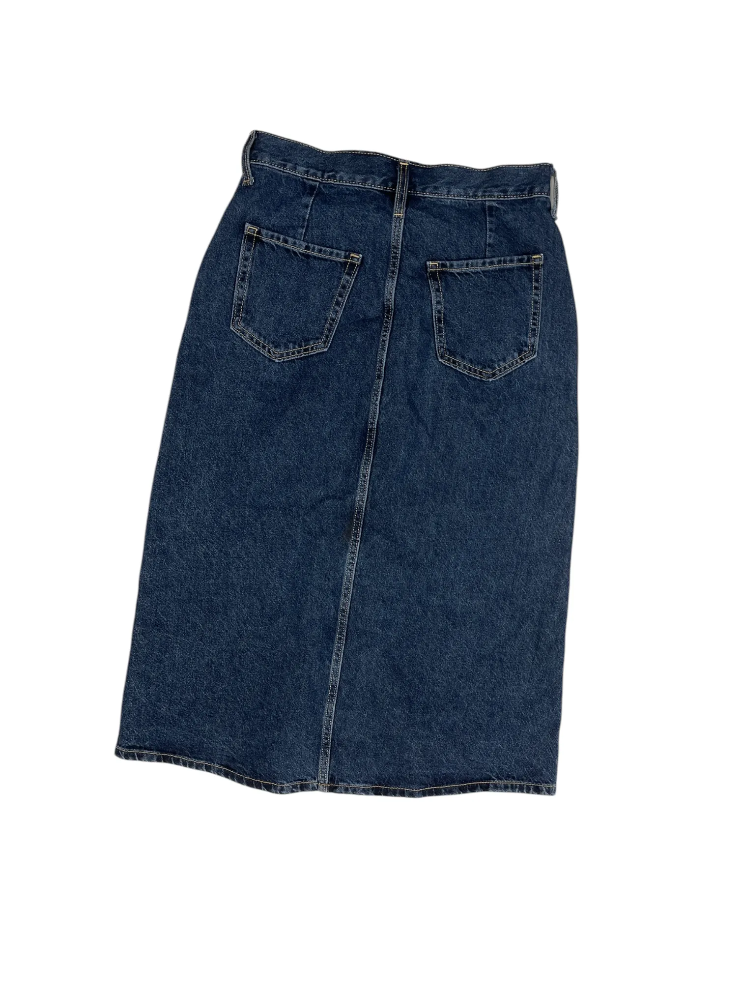 Skirt Maxi By Old Navy In Blue Denim, Size: 6