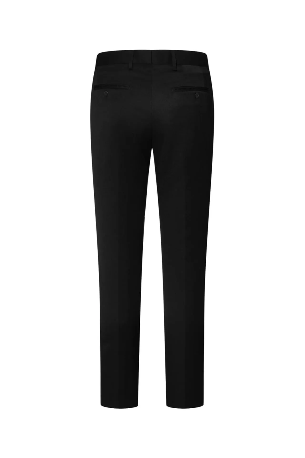 Soft Touch Sweat Wicking Slim Fit Twill Suit Pants