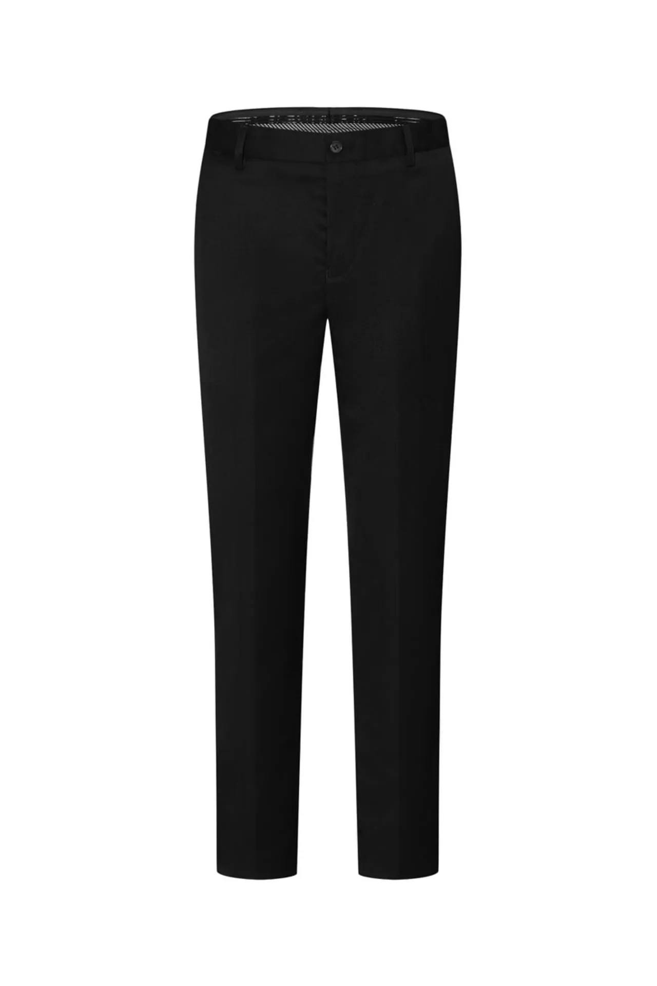 Soft Touch Sweat Wicking Smart Fit Twill Suit Pants with Elastic Waist Band