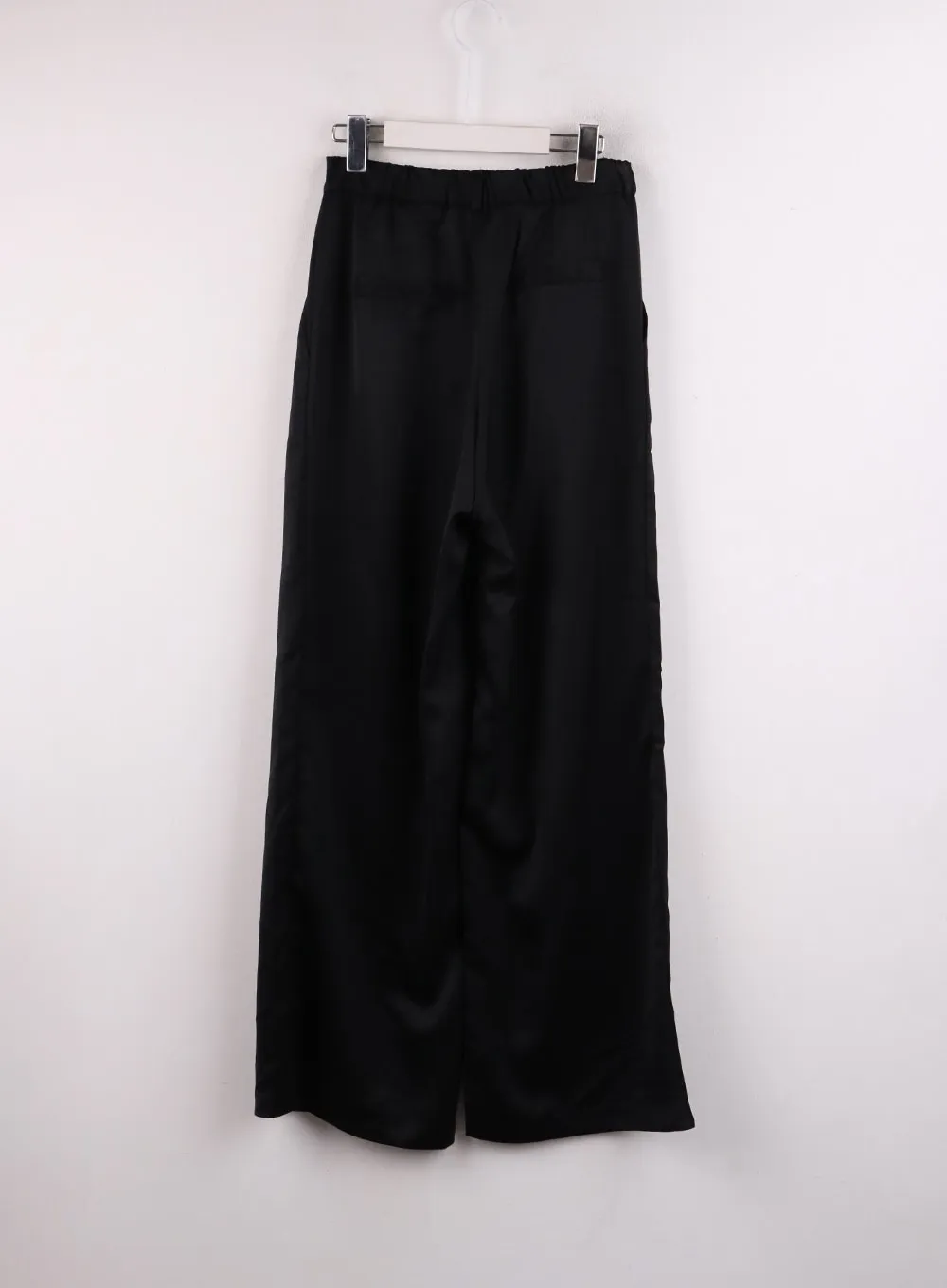 Solid Wide Leg Trousers IF402