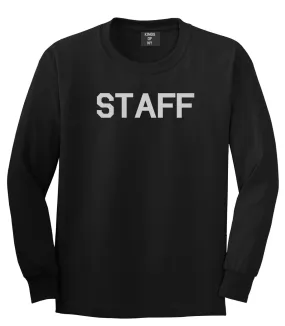 Staff Club Concert Event Mens Long Sleeve T-Shirt