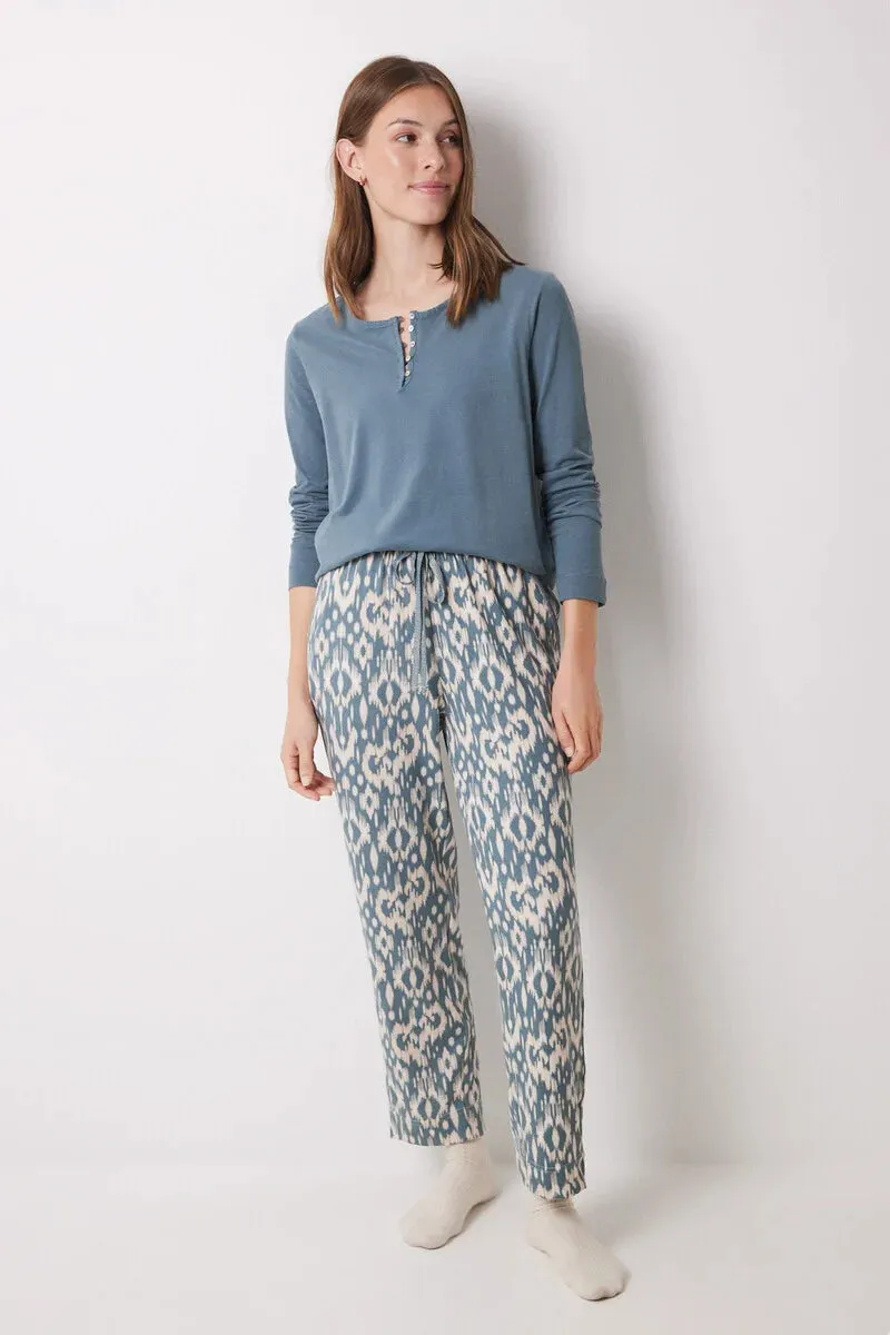 Super soft carrot blue pants