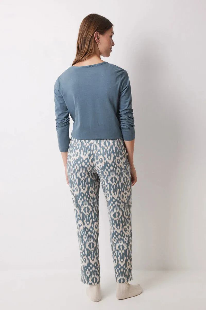 Super soft carrot blue pants