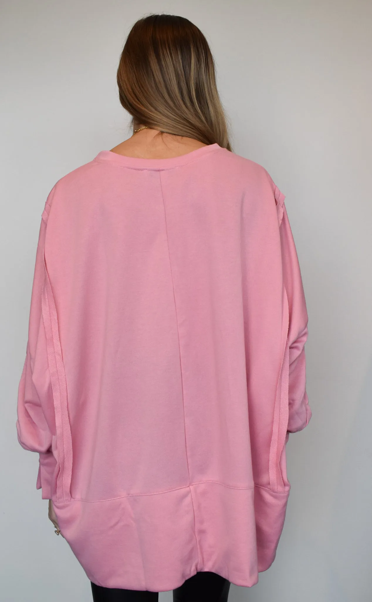 Take it Easy Sweatshirt - Pink