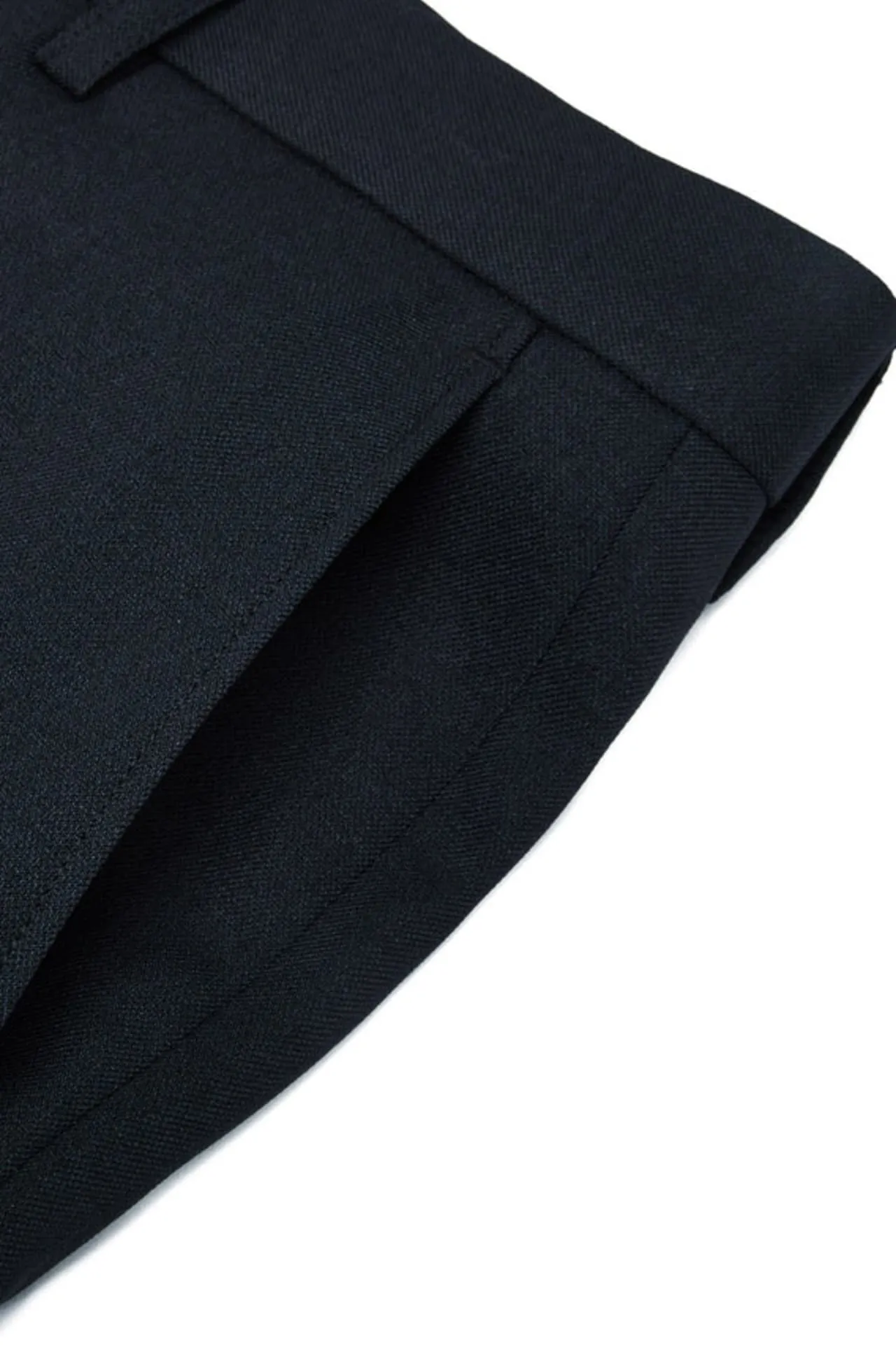 Teflon Regular Fit Twill Suit Pants