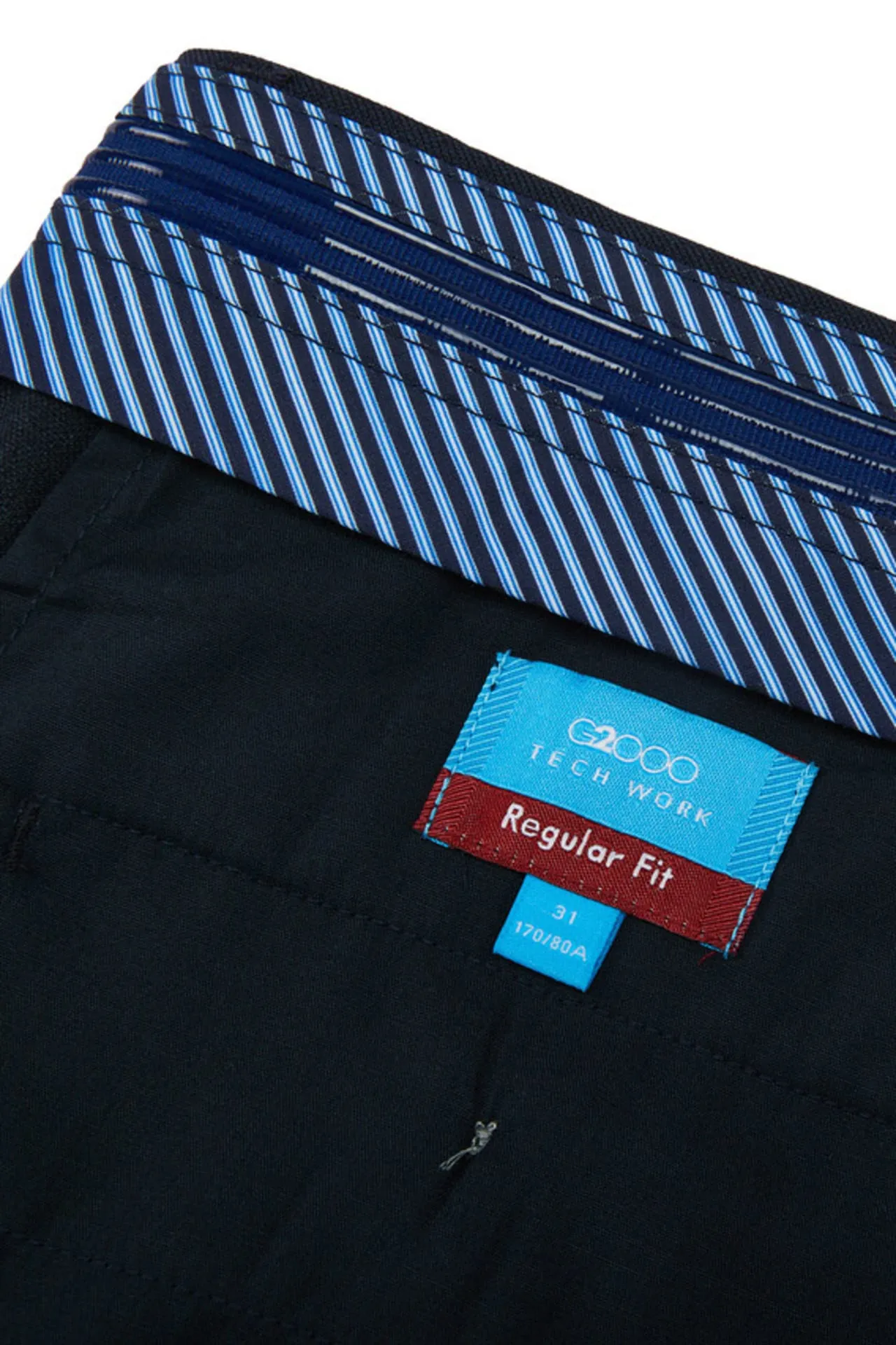 Teflon Regular Fit Twill Suit Pants