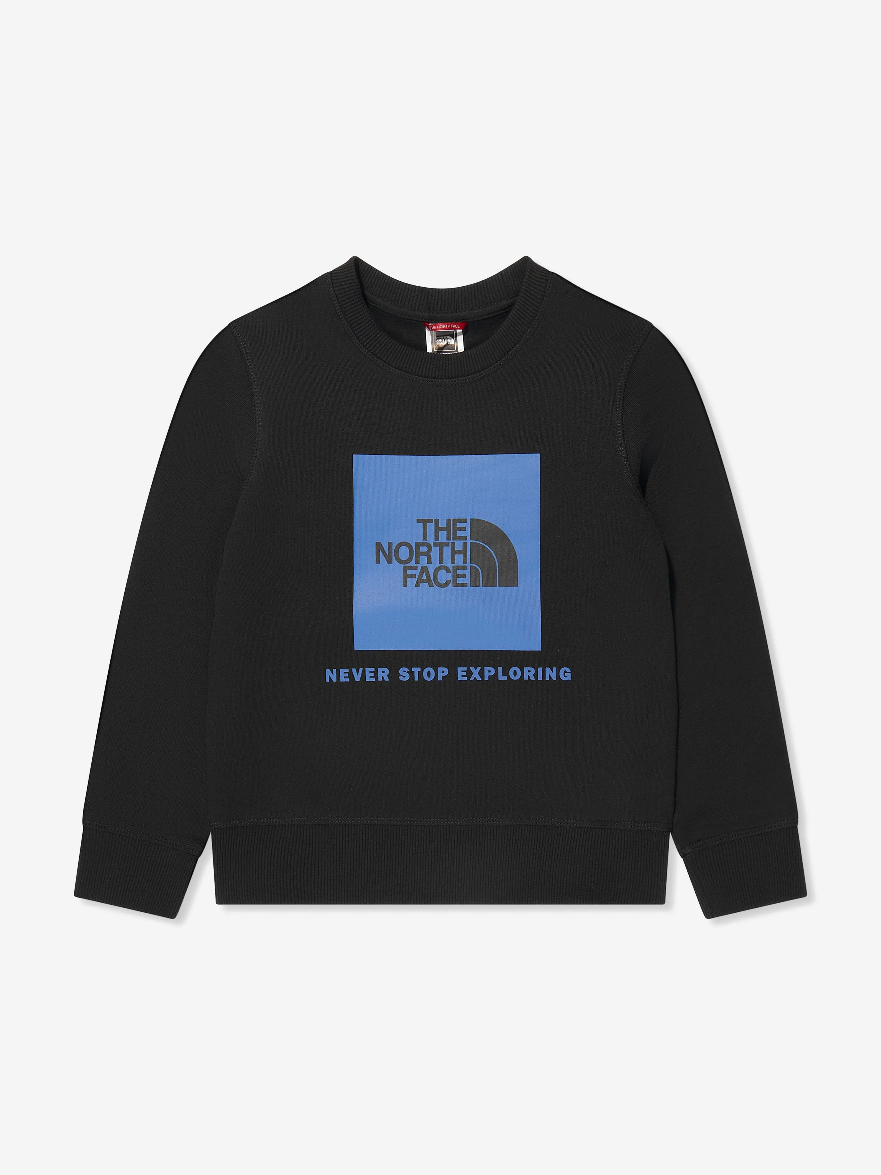 The North Face Kids Redbox Crew Sweatshirt in Black