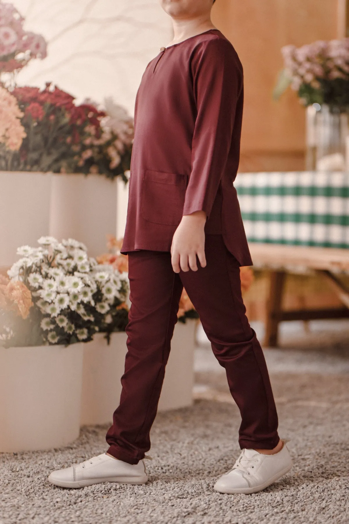 The Perfect Slim Fit Pants - Mangosteen