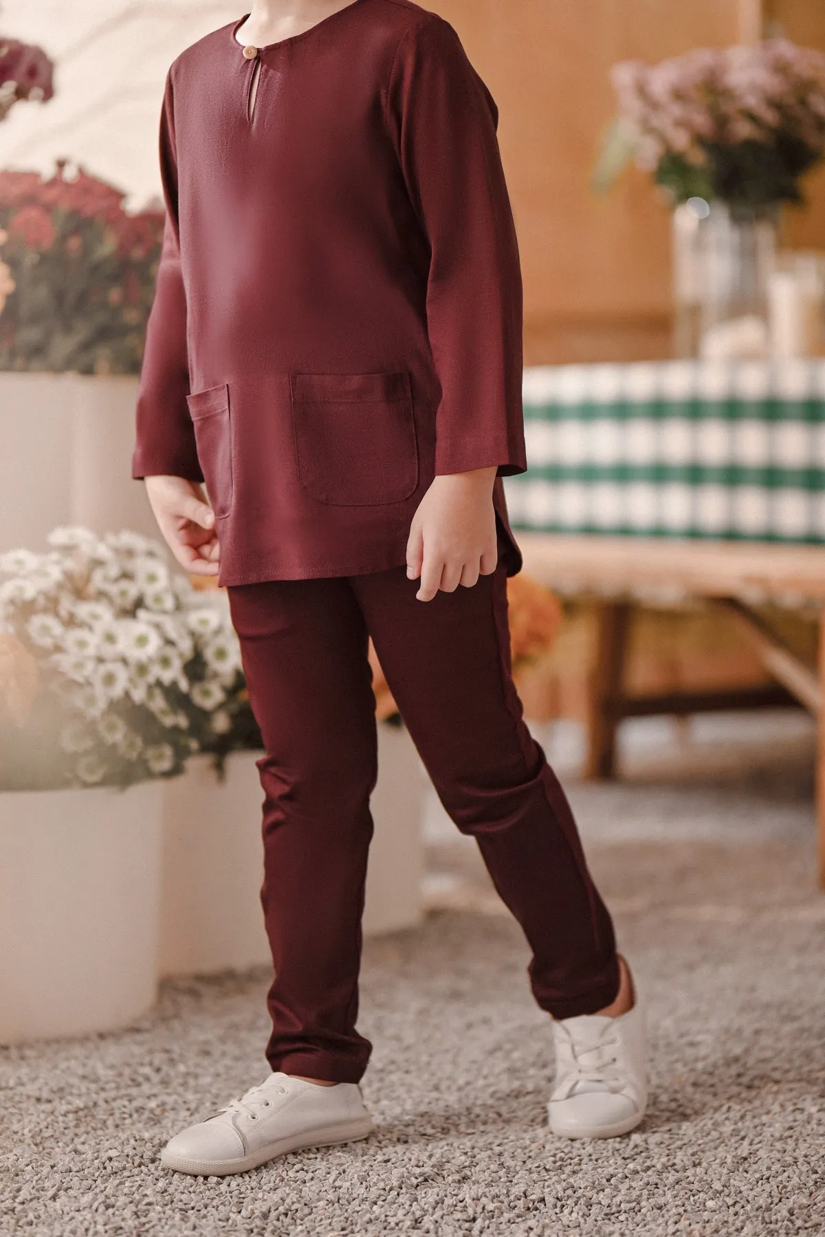 The Perfect Slim Fit Pants - Mangosteen