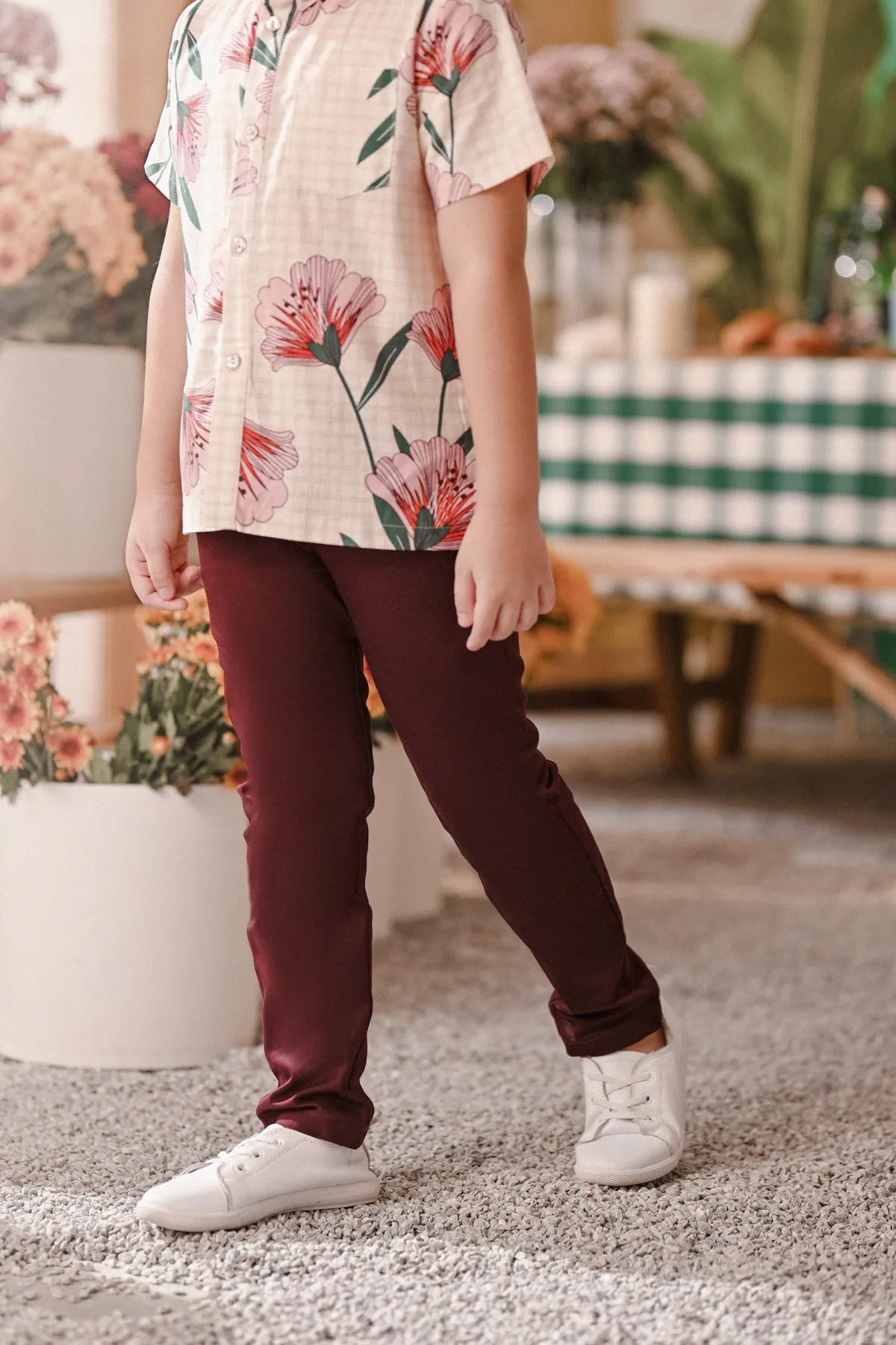 The Perfect Slim Fit Pants - Mangosteen