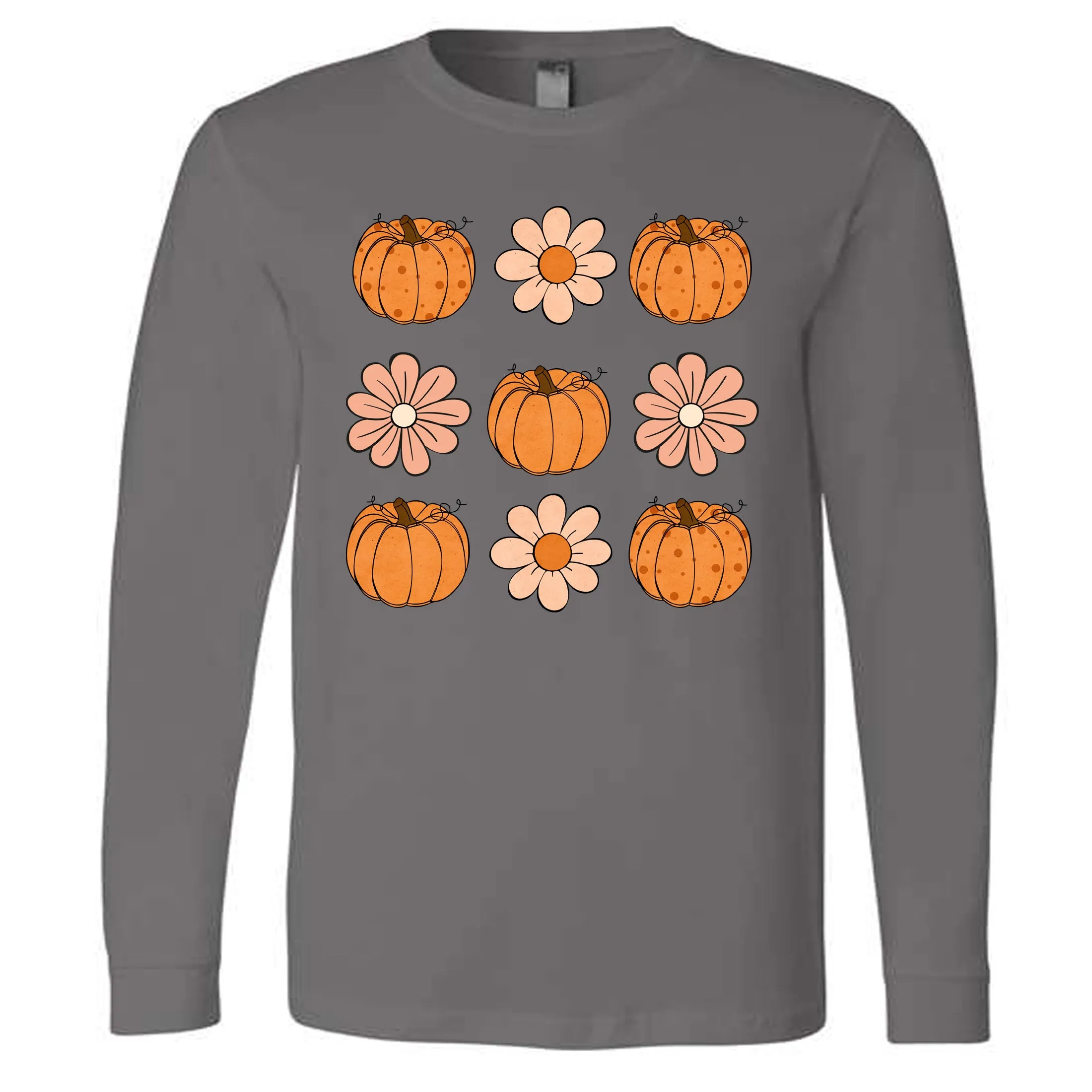 Tic Tac Pumpkins | Long Sleeve T-Shirt