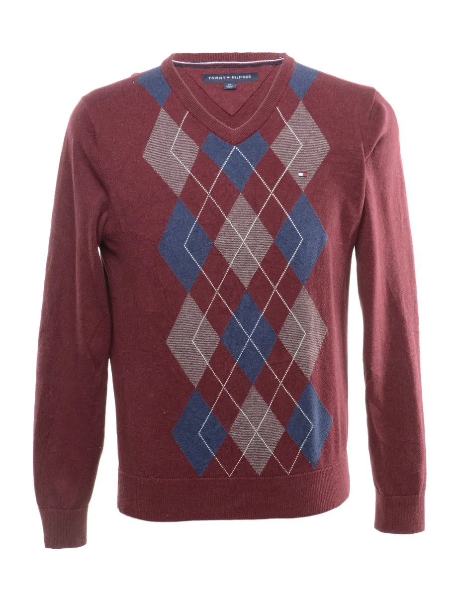 Tommy Hilfiger Argyle Jumper - S