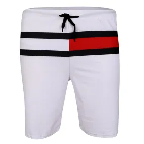 Tommy Hilfiger Front Block Design Shorts-White