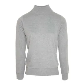 Tru Soft Turtle Neck Ladies Jumper - Silver