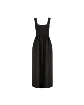 TULIP MAXI DRESS BLACK