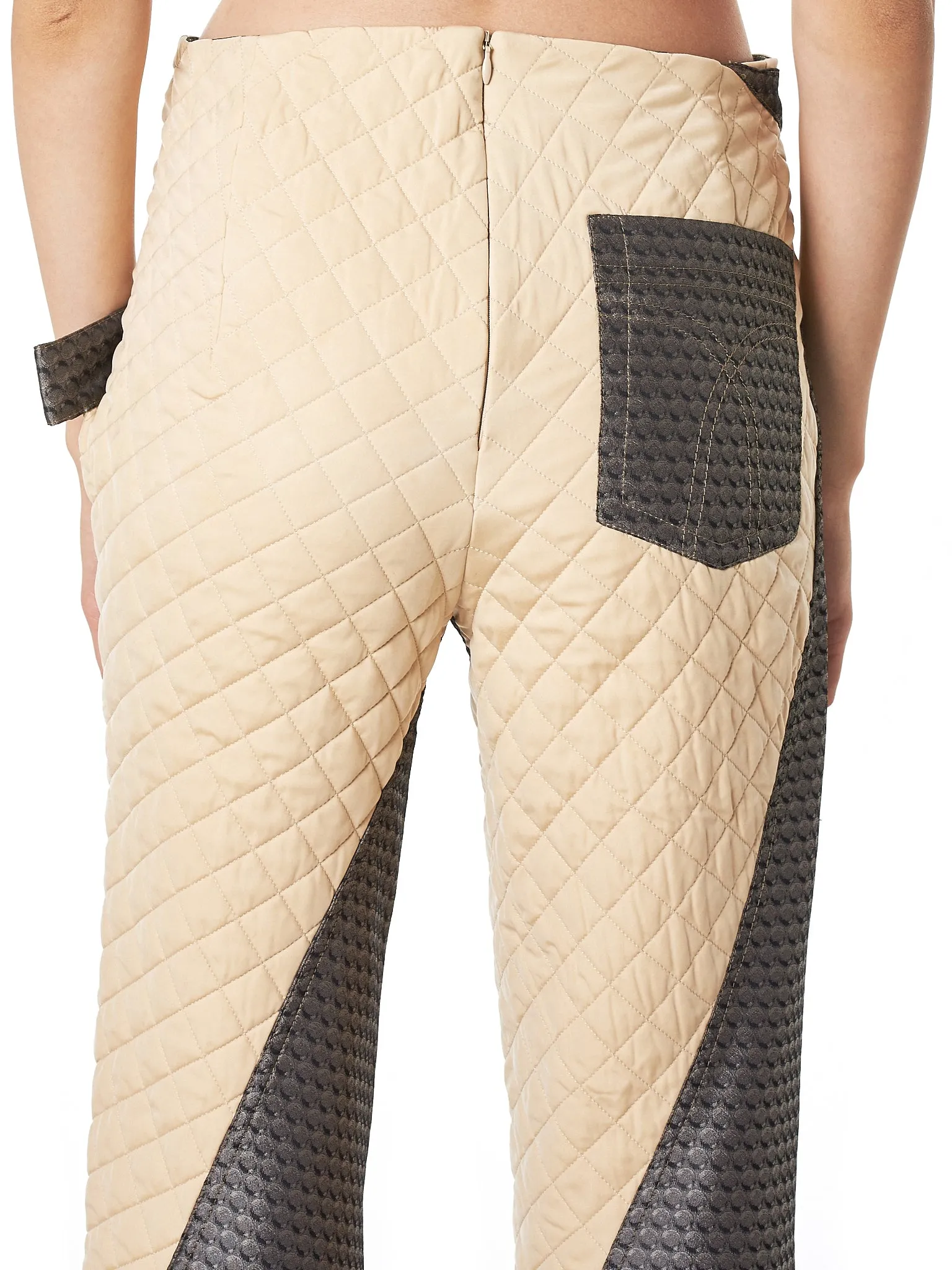 ‘Twisters’ Quilted Trousers (K069-GREY)