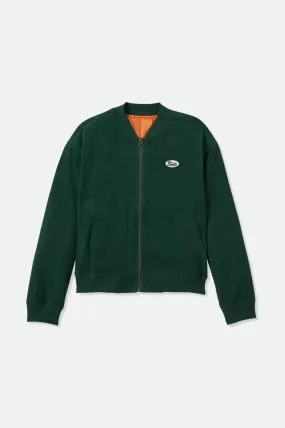 Utopia Reversible Bomber Jacket - Pine Needle