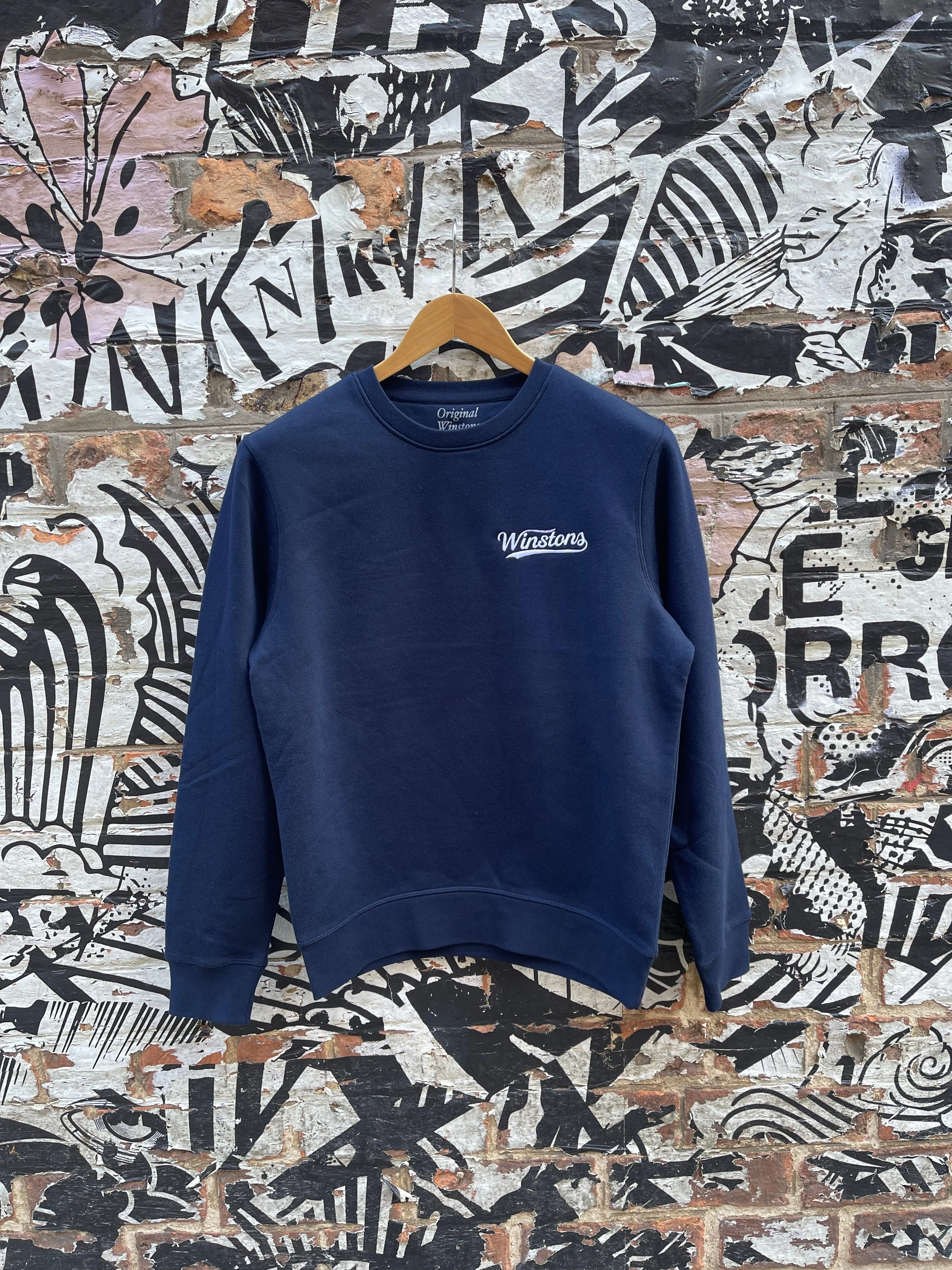 Winston’s - Logo Sweatshirt - Navy