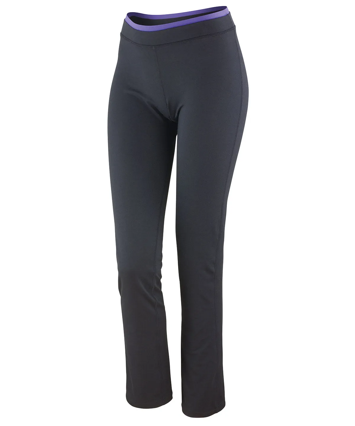 Womens fitness trousers | Sport Grey Marl/Hot Coral