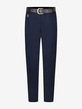 Zeco Boys School Senior Standard Fit Trousers - Long Leg in Navy