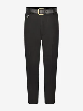 Zeco Boys School Senior Standard Fit Trousers - Regular Leg in Black