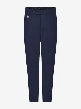 Zeco Boys School Slim Fit Regular Leg Trousers in Navy