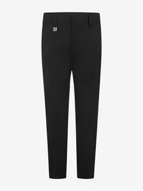 Zeco Boys School Slim Fit Trousers in Black