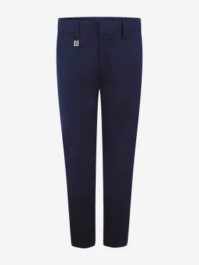 Zeco Boys School Standard Fit Trousers in Navy